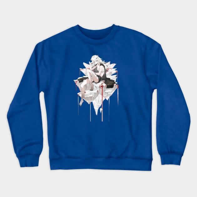 Lappland Blood - Arknights Crewneck Sweatshirt by Krin